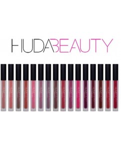 Huda Beauty 16 NEW SHADES LONG LASTING MATTE FINISH RED & PINK  (96 g, HEARTBREAKER, MATERIAL GIRL, FAMOUS, ICON, 12 MORE SHADES)