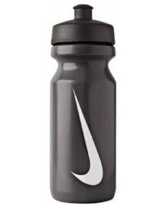 Nike NIKE BIG MOUTH WATER BOTTLE 650 ml Sipper  (Pack of 1, Black, Silver)