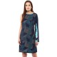 Athena Women's Wrap Blue, Multicolor Dress