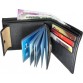 Accezory Men Black Artificial Leather Wallet  (9 Card Slots)