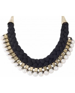 Adorelabel Indo Fusion Black Alloy Necklace