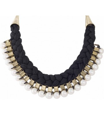 Adorelabel Indo Fusion Black Alloy Necklace