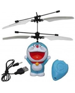 Angella Flying Doraemon Sensor Helicopter  (Blue, White)