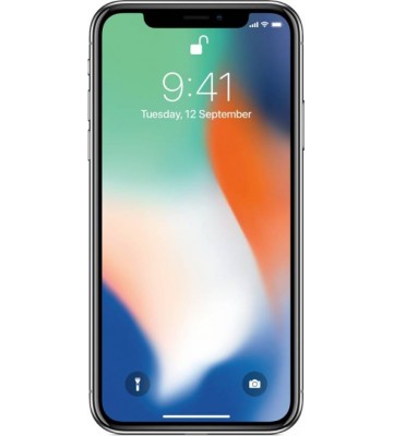 Apple iPhone X (Silver, 64 GB)