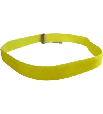 DCS Yellow Velvet Tattoo Fabric Choker