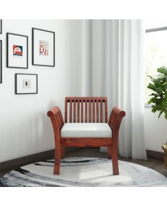 Home Edge Petey 1 Seater Standard  (Finish Color - Teak)