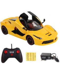 Bharat Ferrari Style Rechargeable Car With Opening Doors  (Multicolor)