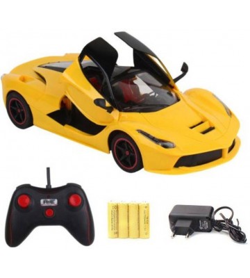 Bharat Ferrari Style Rechargeable Car With Opening Doors  (Multicolor)