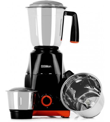 Billion Power Grind 750 W Mixer Grinder  (Black, 3 Jars)