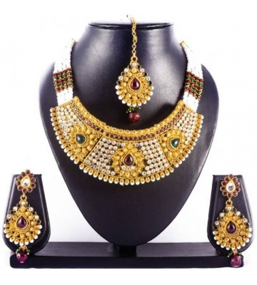 Chetan Arts Jewellery Alloy Jewel Set  (Multicolor)