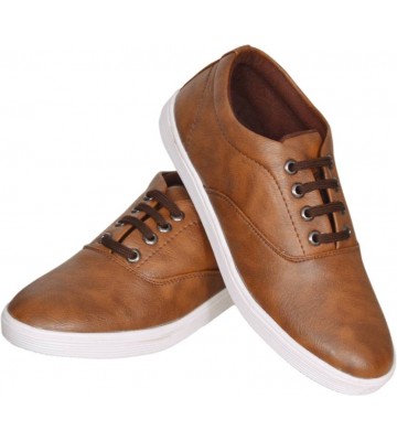 Sukun Casuals For Men  (Brown)