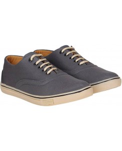 Kraasa Canvas Sneakers Canvas Shoes For Men  (Grey)