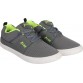 Aero Canvas Sneakers For Men  (Grey, Green)