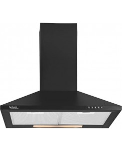 Hindware Clarrisa 60 Blk Wall Mounted Chimney  (Matt Black 700)