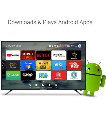 CloudWalker 139cm (55 inch) Ultra HD (4K) LED Smart TV  (CLOUD TV 55SU)