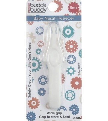 Buddsbuddy Baby nasal Tweezer,White