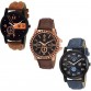 Rizzly Combo of 3 Fashionable Watch - For Men