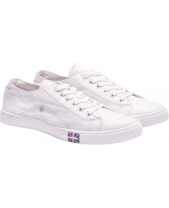 Boysons white canvas Sneakers For Men  (White)