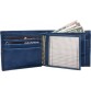 Walrus Men Blue Genuine Leather Wallet  (7 Card Slots)