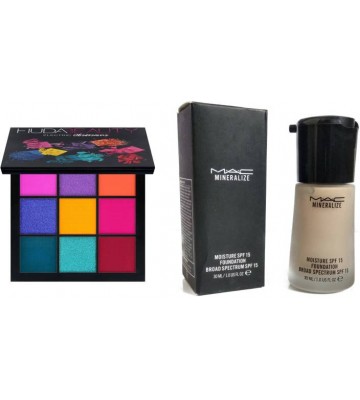 Huda Beauty Electric obsession + MAC & Gitts Mineralize Foundation  (Set of 2)