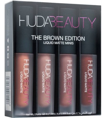 Huda Beauty LiquidMatte_BrownEditon  (20 ml, multicolor)