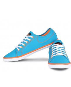 Sparx 283 Canvas Shoes For Men  (Blue, Orange)