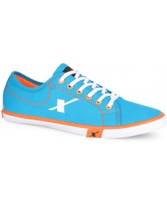 Sparx 283 Canvas Shoes For Men  (Blue, Orange)