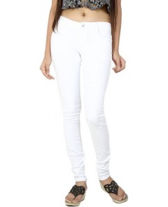 Fck-3 Slim Women's White Jeans