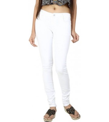 Fck-3 Slim Women's White Jeans