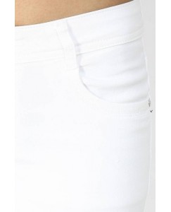 Fck-3 Slim Women's White Jeans