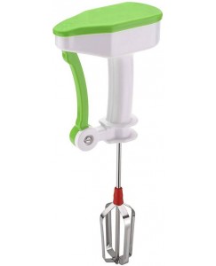 Frostaa Power Free Hand Blender for Egg & Cream Beater, Milkshake, Lassi, Butter Milk Mixer Beater 0 W Hand Blender  (Green)