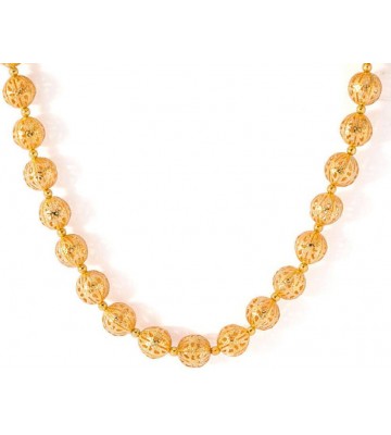 Factorywala Yellow Gold Plated Alloy Necklace