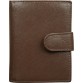 Style 98 100% Pure Leather 15 Card Holder  (Set of 1, Brown)