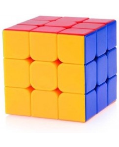 Gift World Rubik's Cube 3x3x3 Puzzle Extra Smooth High Speed Sticker less  (1 Pieces)