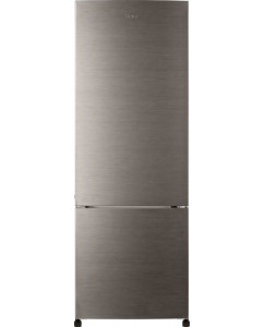 Haier 320 L Frost Free Double Door 3 Star Refrigerator  (Brushline Silver, HRB-3404BS-R/E)