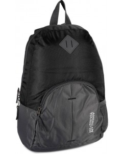 American Tourister Hoop - Small 21 L Backpack  (Black, Grey)