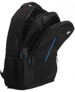 HP 15.6 inch Expandable Laptop Backpack  (Black)