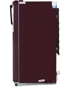 Haier 181 L Direct Cool Single Door 3 Star Refrigerator  (Burgundy Red, HRD-1813SR-R/E)