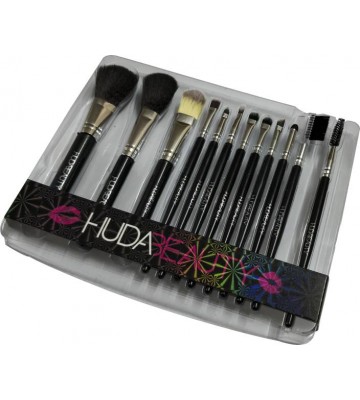 Huda Beauty HudaB brushset  (Pack of 12)