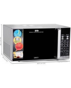 IFB 23 L Convection Microwave Oven  (23SC3, Silver)