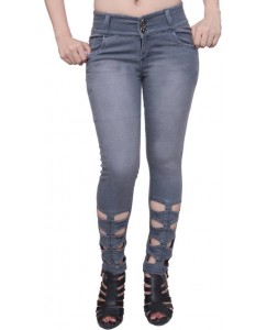 Nifty Slim Women's Grey Jeans