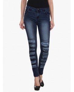 Ico Blue Star Slim Women's Blue Jeans