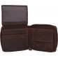 Krosshorn Men Brown Genuine Leather Wallet  (6 Card Slots)