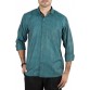 Faddy Men Woven Casual Blue Shirt