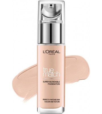 L'Oreal Paris True Match Foundation  (3.R/3.C, 30 ml)