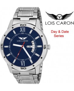 Lois Caron LCS-8016 DAY AND DATE FUNCTIONING Watch - For Men