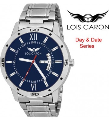 Lois Caron LCS-8016 DAY AND DATE FUNCTIONING Watch - For Men