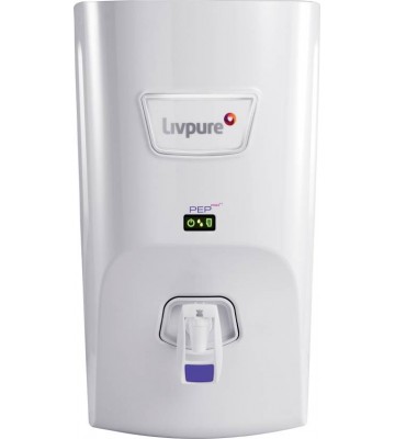 Livpure LIV-PEP-PRO-PLUS+ 7 L RO + UV +UF Water Purifier  (White)