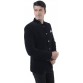 Hangup Solid Single Breasted Formal Men's Blazer  (Black)