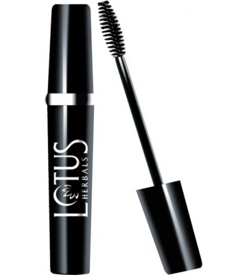 Lotus MAKE-UP MAXLASH VOLUMISING BOTANICAL WATERPROOF MASCARA - BLACK 4 g  (Black)